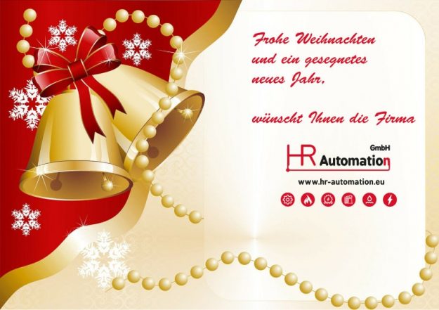 Weihnachtsgrüße HR-Automation GmbH