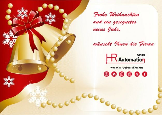 Weihnachtsgrüße HR-Automation GmbH